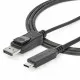 Adaptador USB C a DisplayPort Startech CDP2DP146B           (1,8 m) Negro