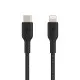 Cable USB-C a Lightning Belkin CAA004BT2MBK 2 m Negro