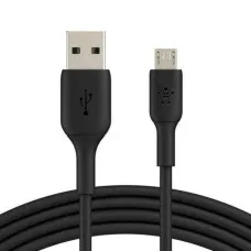 Cable USB a micro USB Belkin CAB005BT1MBK Negro 1 m (1 unidad) (1 m)