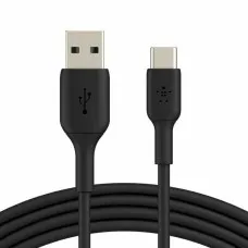 Cable USB A a USB C Belkin CAB001BT2MBK Negro 2 m