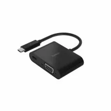 Adaptador USB C a VGA Belkin AVC001BTBK Negro