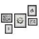 Photo frame Atmosphera Black Wood (5 Pieces)