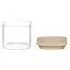 4 Tubs Secret de Gourmet Kitchen Stackable Glass