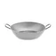 Sartén Honda con Asas Vaello Acero Pulido (Ø 34 cm)