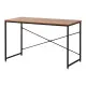 Escritorio EDM 75195 Negro Madera Metal 120 x 60 x 74 cm