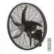 Ventilador de Pared EDM 33521 Negro 100 W Ø 45 cm
