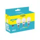 Pack de 3 bombillas LED EDM G 5 W E14 400 lm Ø 4,5 x 8 cm (6400 K)