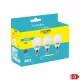Pack de 3 bombillas LED EDM G 5 W E14 400 lm Ø 4,5 x 8 cm (6400 K)