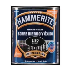 Esmalte Antioxidante Hammerite 5093791 Negro 750 ml Brillante