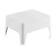 Side table SP Berner Alaska White Plastic 58 x 48 x 30 cm