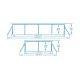 Detachable Pool Bestway 56405cb (400 x 211 x 81 cm)
