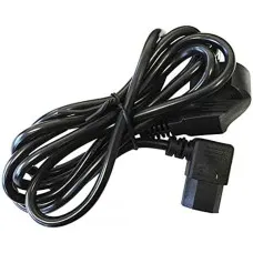 Cable de Alimentación EDM Ordenadores 2 x 0,75 mm 2 m Negro