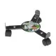 Soporte con Ruedas para Macetas Ajustable Gris Metal (30 cm)