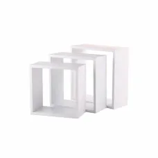 Estantes 5five Cubos Blanco 3 Piezas Madera MDF