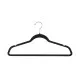 Hangers 5five Black Felt 8 Units (45,5 x 23 cm)