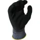 Work Gloves JUBA Nylon Nitrile Black