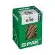 Caja de tornillos SPAX Yellox Madera Cabeza plana 50 Piezas (5 x 80 mm)