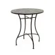 Side table Stuttgart Brown Iron (70 x 77 cm)