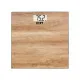 Báscula Digital de Baño EDM Cristal Madera 180 kg (26 x 26 x 2 cm)