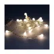Guirnalda de Luces LED Decorative Lighting Blanco Cálido (2,3 m)