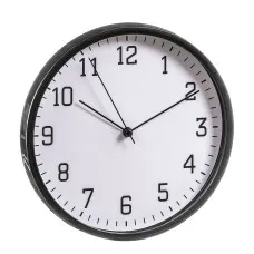 Wall Clock Caison Black Ø 22 cm