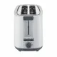Toaster EDM 07799 White Design 1400 W Double slot
