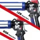 Pistola de silicona Workpro Azul Negro 230 mm
