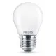 Bombilla LED Philips Esférico E 6,5 W E27 806 lm 4,5 x 7,8 cm (4000 K)
