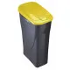 Cubo de Basura para Reciclaje Mondex Ecobin Amarillo Con Tapa