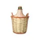 Decorative container EDM wicker Cane
