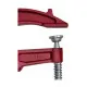 Sargento de Tornillo Piher M-12 02012 Acero Madera de haya 12 cm