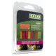 Barras de cola termofusible Salki 430106 Multicolor Decoración Flúor Ø 8 x 95 mm 105 g (22 Unidades)