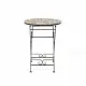 Ironwork Side Table Praha Circular Black Iron (Ø 60 cm)