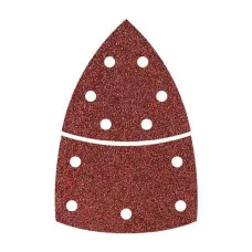 Papel de lija Wolfcraft 1814000 120 g 10 Unidades (9,5 cm)