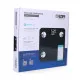 Báscula Digital de Baño EDM 07613 Body Composition Negro 180 kg