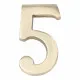 Número EDM 85037  5 Dorado Latón