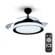 Ceiling Fan with Light Philips Atlas Black 35 W 28 W 4500 Lm (2700 K)