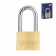 Key padlock ABUS 713/25hb25 Brass Length 4 mm 25 mm