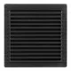 Ventilation grille EDM 87726 Anthracite 17 x 17 x 1,15 cm Mosquito net