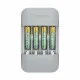 Cargador de Pilas Varta Eco Charger Pro 56813 AAA 4 Pilas