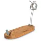 Jamonero de Madera 3 Claveles Bambú 47 x 18,5 x 37 cm Plegable