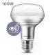 Bombilla LED Philips Classic F 100 W 8 W E27 670 Lm Reflectora (2700 K)