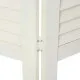 Biombo Atmosphera Blanco Madera de Paulonia (170 x 119 cm)