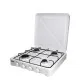 Cocina de Gas EDM 07422 Blanco 1500 W