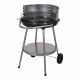 Coal Barbecue with Wheels Grill Black Ø 51 cm
