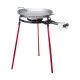 Burner for Paella Vaello Black Polished Steel Ø 40 cm Tripod Burner