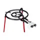 Burner for Paella Vaello Black Polished Steel Ø 40 cm Tripod Burner