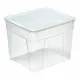 Bucket container Mondex space box 4 h 34,5l Transparent polypropylene 34,5 L 42 x 35 x 33 cm