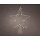 Christmas star Lumineo Silver Cable 20 x 5 x 25 cm MicroLED