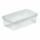 Storage Box with Lid Mondex Space Box 24448 Transparent 42 x 24 x 14 cm